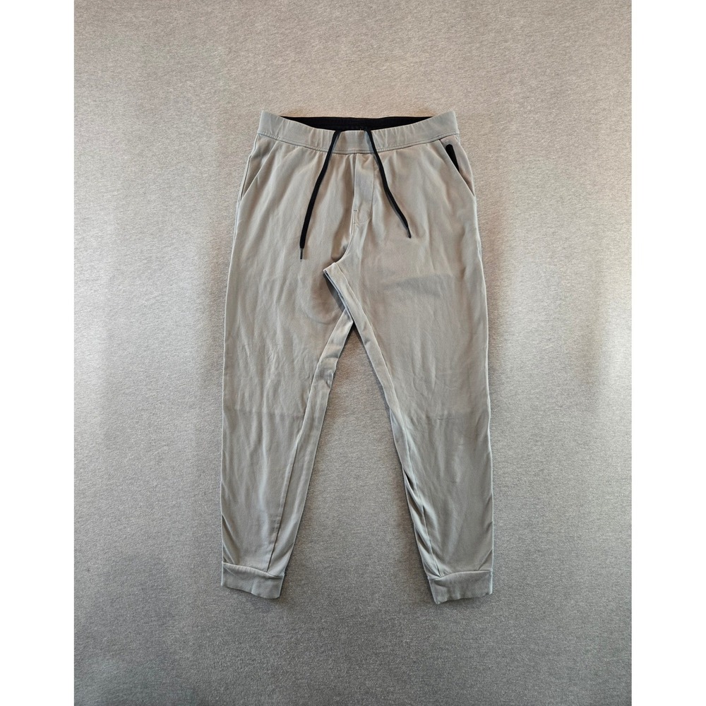Public Rec Joggers Mens 34x32 Fog Gray All Day Everyday Tapered Pants (READ)